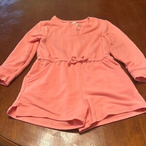 Old Navy Pink Long Sleeve Romper